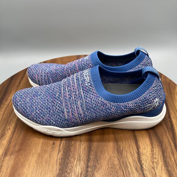 Kuru Stride Shoes Womens Size 11 Blue Slip On Casual Comfort Walking Sneakers - Picture 3 of 8